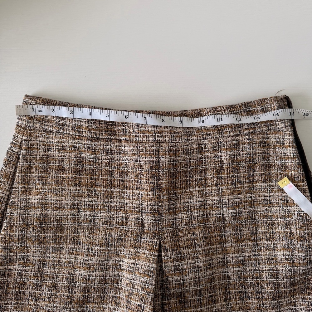 New! Maje Elegant Tan Women's Skort, Size 36 - Picture 10 of 16